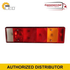 7 Function Combination Lamp Connector Socket Rear Wired