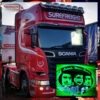 CUSTOM MIRROR / LIGHT BOARD FOR ALL TRUCKS & VANS 60x30cm - Image 7