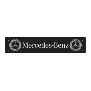 MERC LED 3D Nameplate / Window Sign 500x100mm (Anti-glare)