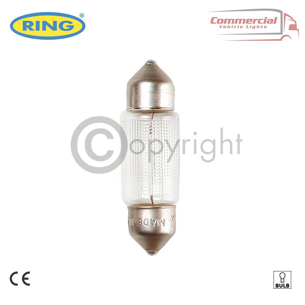RING R274 10 W 24 V FESTOON NUMBER PLATE BULB
