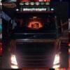 CUSTOM INTERIOR MIRROR / LIGHT BOARD FOR ALL TRUCKS 60x40cm