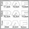 Daf Back-Lit Led Name Badge