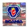 LIMITED EDITION SCANIA TRUCK MIRROR / LIGHT BOARD 50x50cm