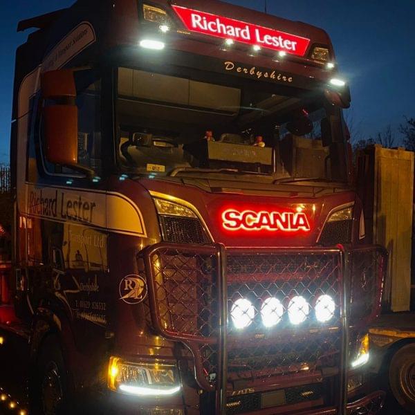 Scania Grille Badge Led Back-Lit