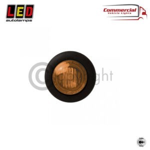 SIDE MARKER LIGHT AMBER 28 MM DIAMETER
