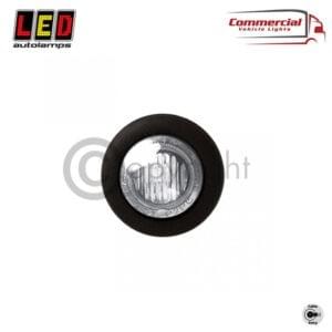 SIDE MARKER LIGHTWHITE 28 MM DIAMETER
