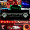 Custom Volvo Viking Truck Mirror / Lightboard 1000x250mm - Image 3