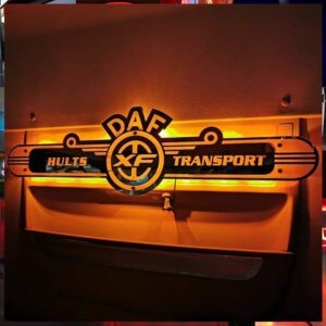 DAF XF interior truck mirror