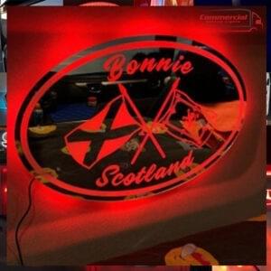 BONNIE SCOTLAND LIGHT BOARD