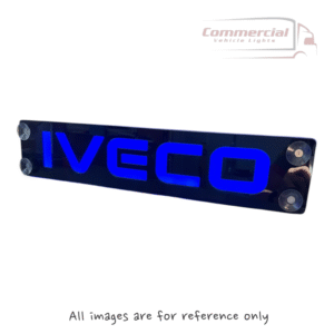 IVECO LED 3D Nameplate / Window Sign 500x100mm (Anti-glare)