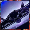 Cowgirls Don't Care Bulkhead Mirror 1000x250mm - Image 5