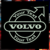 VOLVO CUSTOM TRUCK LED MIRROR / LIGHT BOARD 50X50CM