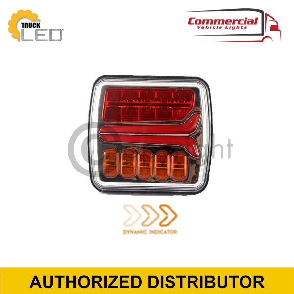 3 FUNCTION SQUARE TRAILER LIGHTS