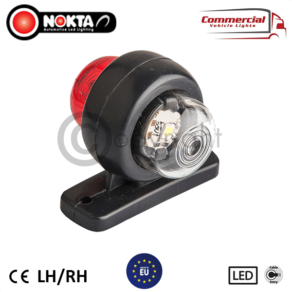24 V MINI SHORT STALK END MARKER / OUTLINE POSITION LIGHT x 2