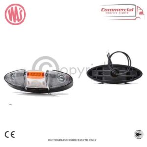 WAS 3 Way Led Outline and Side Marker Light Position Lamp 819/l