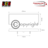 LED Autolamps 12/24V Rear Stop/Tail/Indicator/Reverse Lamp