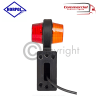 Long Arm Old School Led Marker Light Amber-Red Horpol