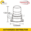 Led Flashing Beacon/Warning Lamp With Screw Base 12/24v