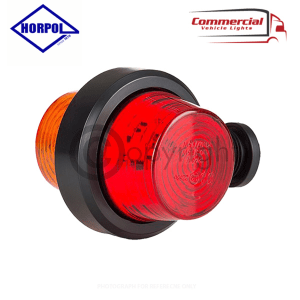 Short Arm Old School Led Marker Light Amber-Red Horpol Ld 2622