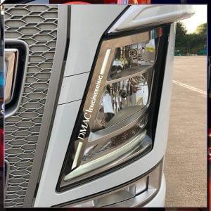 Volvo Version 4 Stainless Steel Headlight Eyebrow