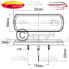 5 Function Dynamic Led Combination Lamp 283 mm