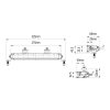 11" LED Work Lamp Bar