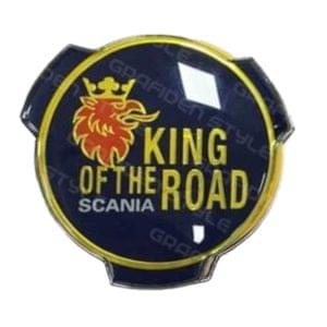 Scania Led Back-Lit Grille Emblems (Pair)