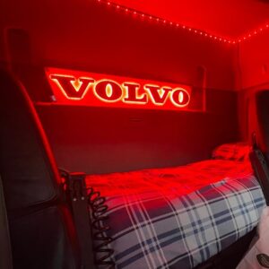 3D Volvo Letters Truck Light Board
