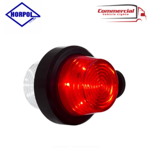 Short Arm Old School Led Marker Light White-Red Horpol LD 2588