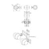 Short Arm Old School Led Marker Light White-Red Horpol LD 2588