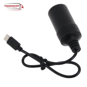 USB C Type C to Cigarette Lighter Adapter 12v in 12v Out