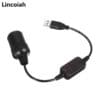 USB to Cigarette Lighter Adapter 5v in 12v Out
