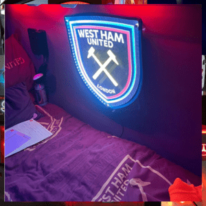 West Ham United Full Colour LED Lightboard