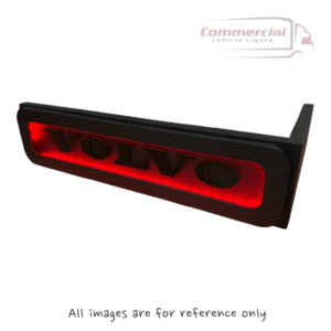 Volvo FH Truck LED Seat Base Black RED LED Driver Side (In Stock)
