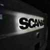 Scania Grille Badge White Led Back-Lit (Black Front)