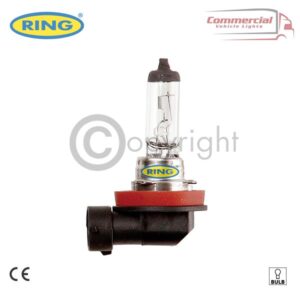 Ring R711 H11 12v 55w Pgj19-2 Ring Halogen Headlamp Bulb X 10