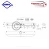 Slim Dynamic Led Indicator 257 Mm LKD 2249