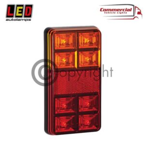 Compact Combi Lamp (Twin Pack) Stop / Tail / Indicator / Reflector - 151BAR2