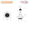 Osram TruckStar Pro H7 Halogen Headlamp Bulb x2 - Image 3