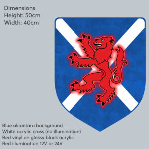 Scotland Emblem Truck Light Board by TLD