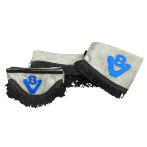 Scania Next Gen Grey Curtain Set With Black Tassels (V8 Blue)